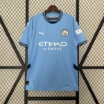 Manchester City Home Jersey 2024-25 (Fan Version)