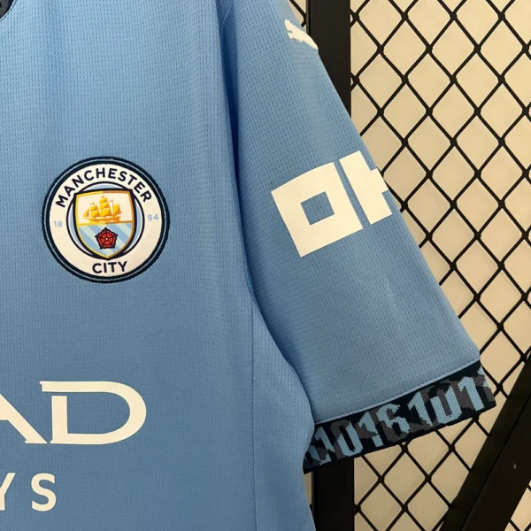 Manchester City Home Jersey 2024-25 (Fan Version) - Image 3