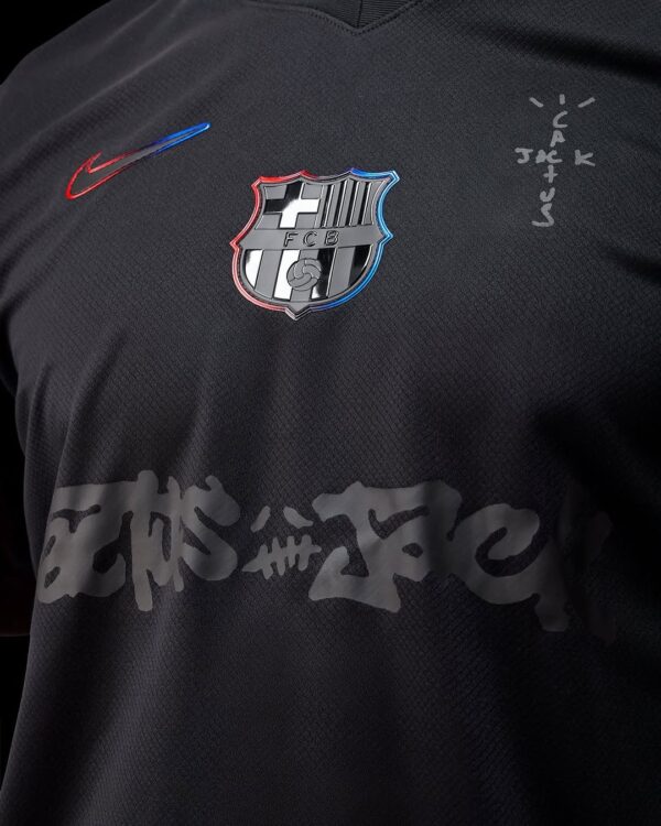 FC Barcelona Away Jersey 2024-25 Travis Scott Edition - Image 2