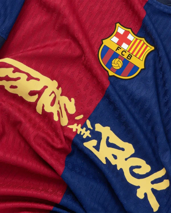 FC Barcelona Home Jersey 2024-25 Travis Scott Edition - Image 3
