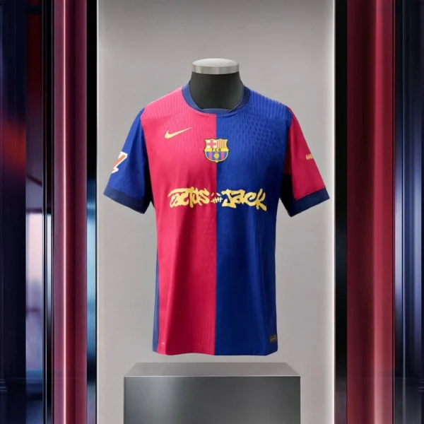 FC Barcelona Home Jersey 2024-25 Travis Scott Edition