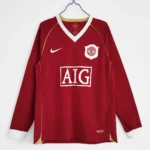 Manchester United Home Jersey 2006-07 Retro Full Sleeve