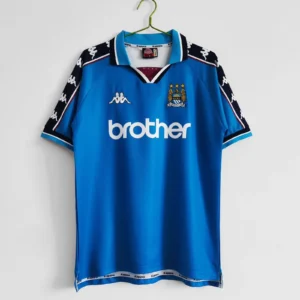 Manchester City Home Jersey 1997-98 Retro