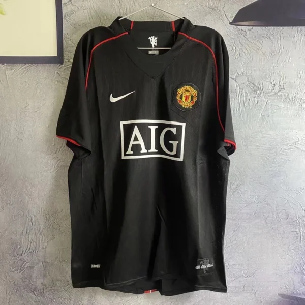 Manchester United Away Jersey 2007-08 Retro