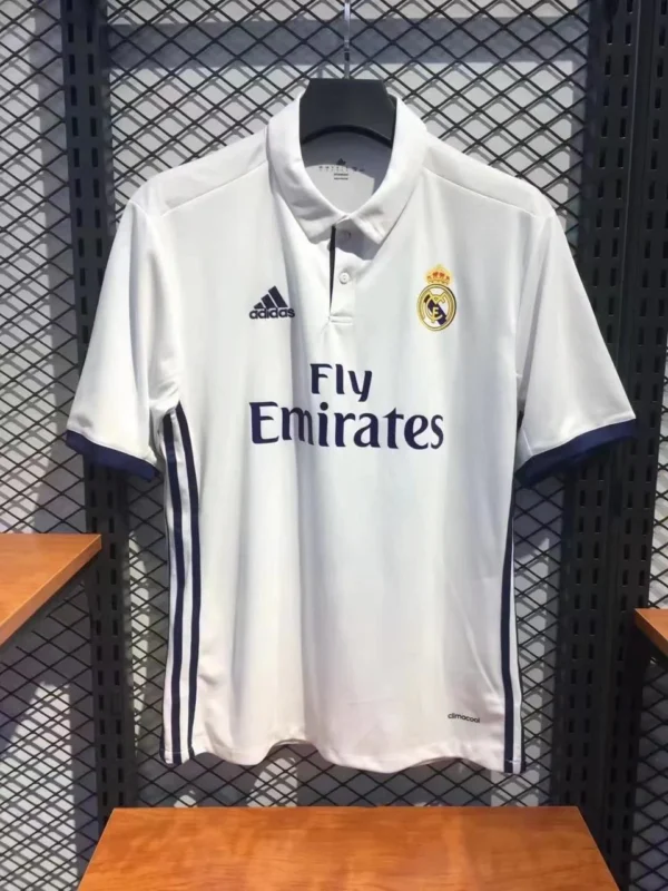 Real Madrid Home Jersey 2016-17 Retro