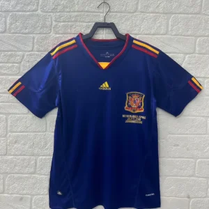 Spain Away Jersey 2010 Retro