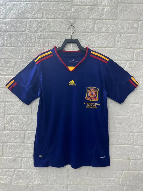 Spain Away Jersey 2010 Retro
