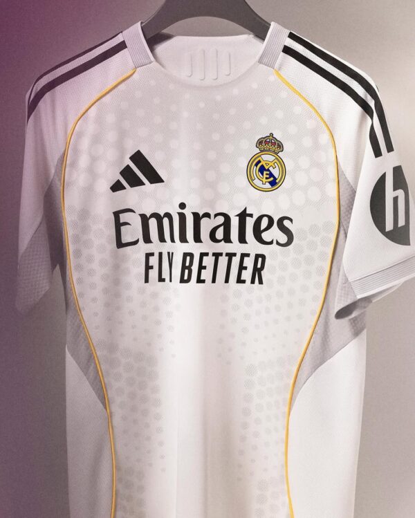 Real Madrid Home Jersey 2025-26 Player Version