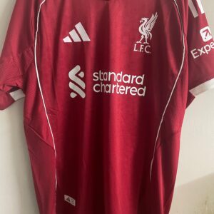 Liverpool Home Jersey 2025-26 (Player Version)