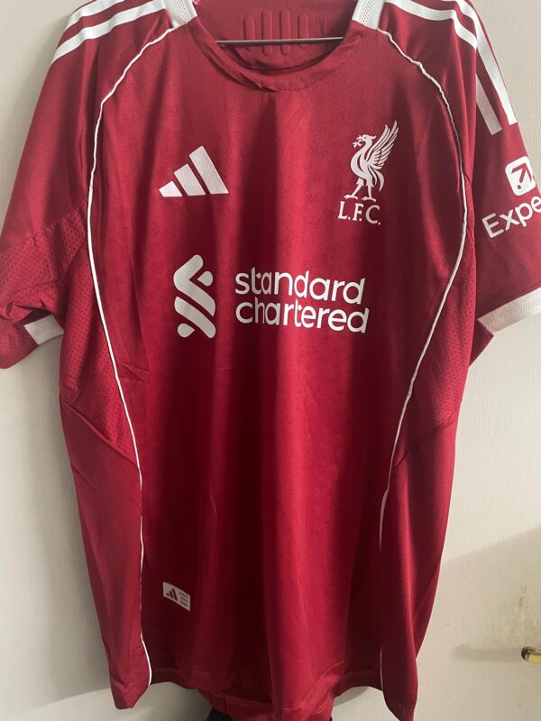 Liverpool Home Jersey 2025-26 (Player Version)